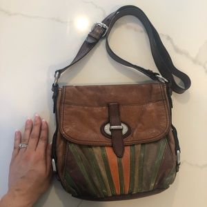 Fossil Leather Crossbody